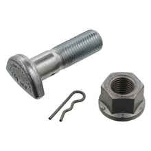 Load image into Gallery viewer, Cup Head Bolt Inc Wheel Nut &amp; Cotter Fits Trilex Mercedes Benz MAN Be Febi 01205