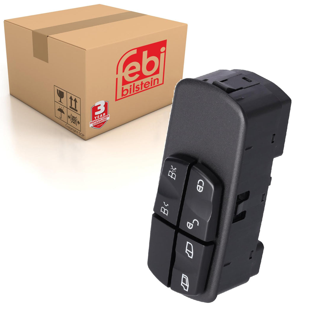 Electric Window & Locking Switch Control Unit Fits Mercedes Trucks Febi 101687