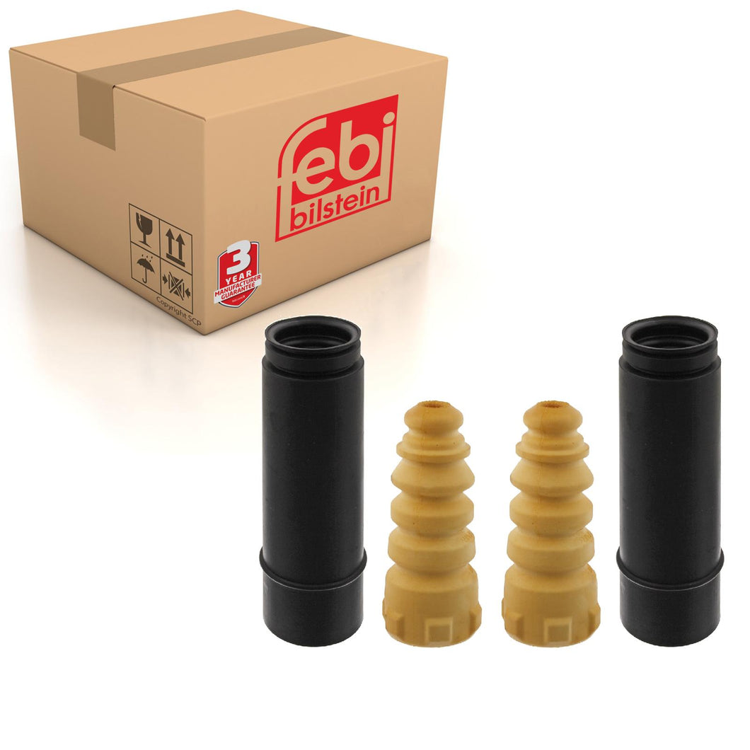 Rear Shock Absorber Protection Kit Fits Volkswagen Audi Febi 106126