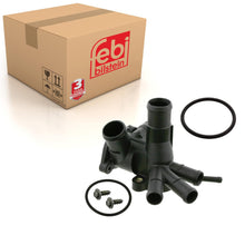 Load image into Gallery viewer, Thermosthousing Coolant Flange Inc Bolt Kit Fits Volkswagen Golf Jett Febi 14506