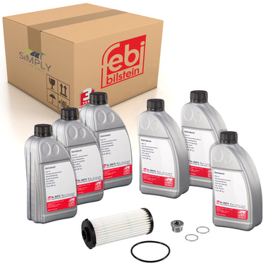 DSG Gear Oil 6 Litre And Filter Service Kit Fits VW OE 0BH325183BS1 Febi 171772