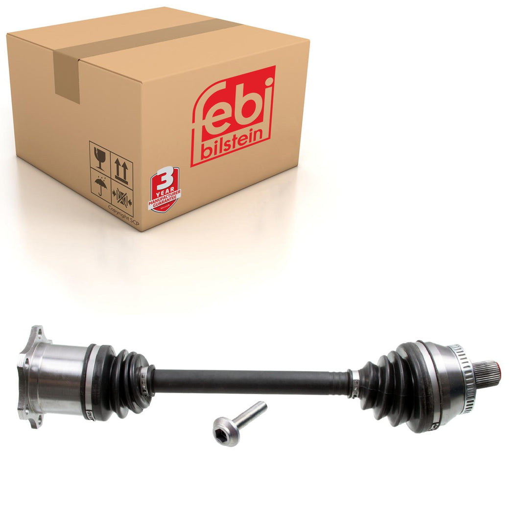 Front Drive Shaft Fits Seat Exeo Audi A4 OE 8E0 407 271 BK Febi 180774