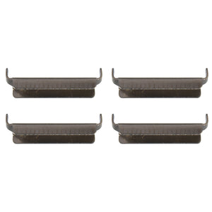 Front Brake Pad Fitting Kit Fits Jaguar XJ 1997-03 XKR 1998-07 Febi 182060