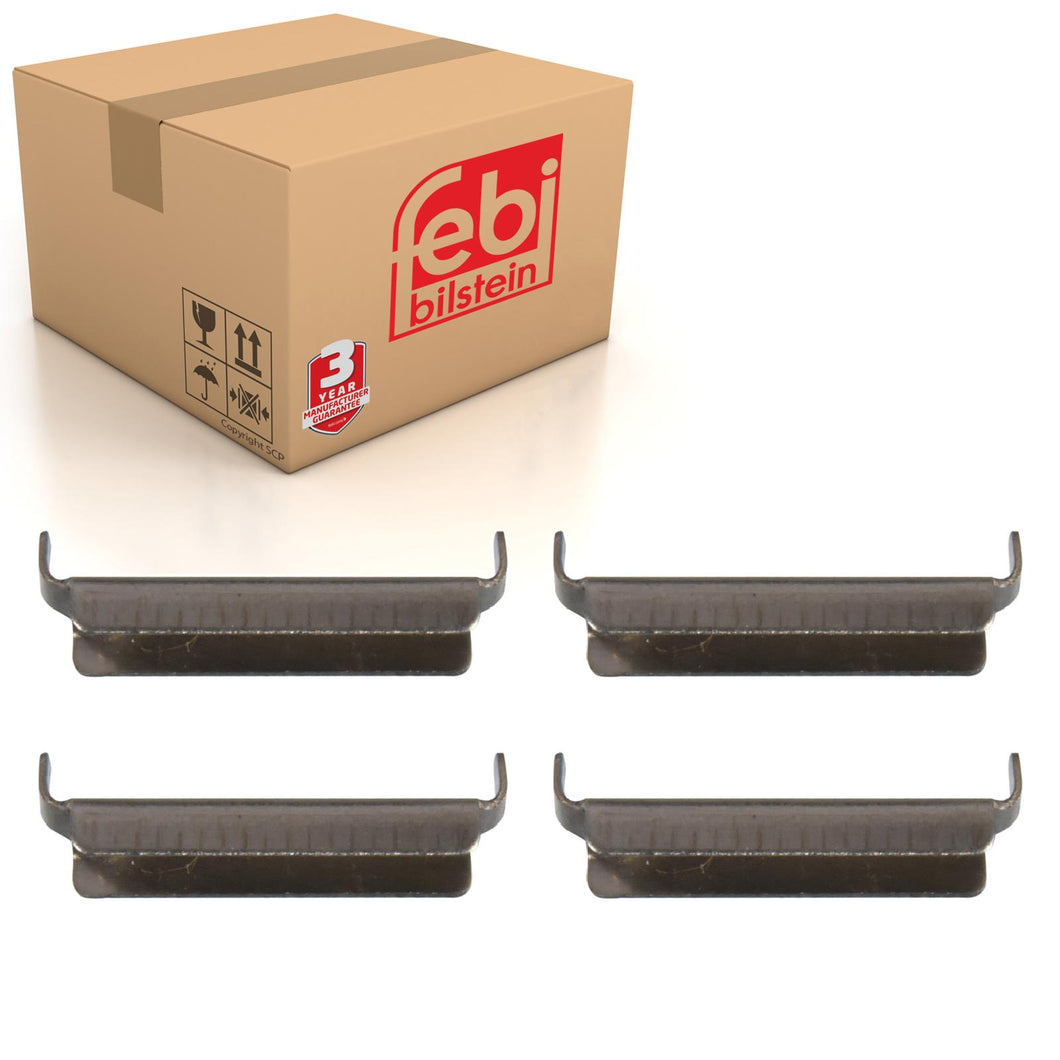 Front Brake Pad Fitting Kit Fits Jaguar XJ 1997-03 XKR 1998-07 Febi 182060