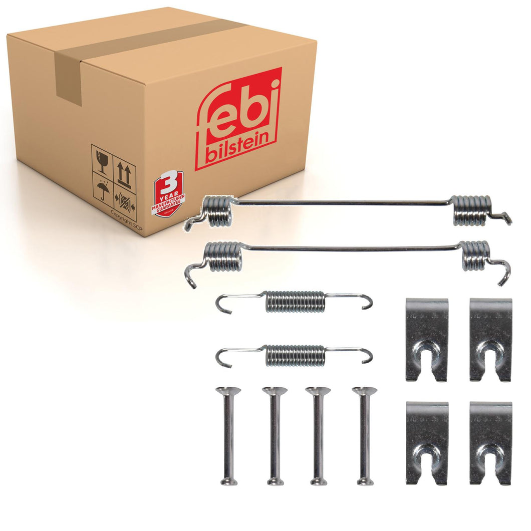Rear Brake Shoe Fitting Kit Fits Corsa 2006-14 Fiat Punto Citroen Febi 182188