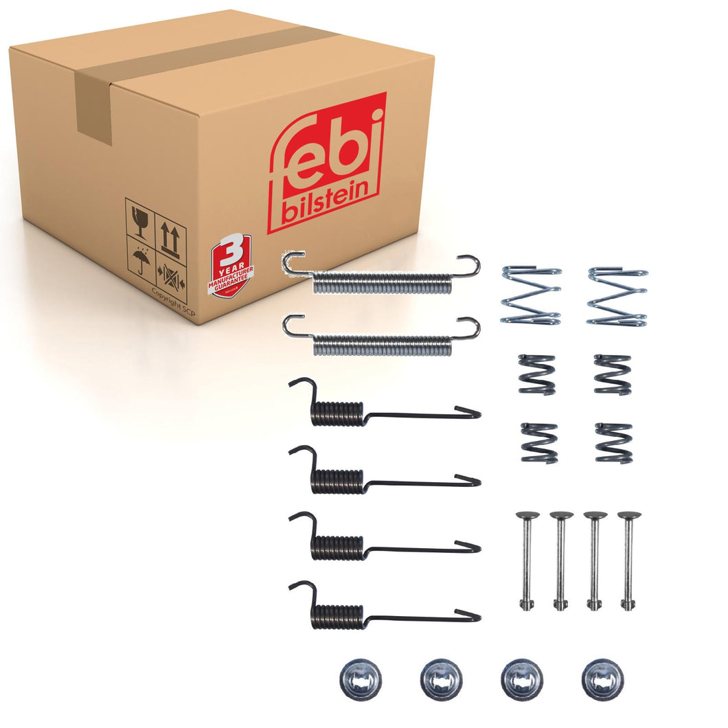 Rear Brake Shoe Fitting Kit Fits Hyundai iX35 Tucson Kia Sportage Febi 182257