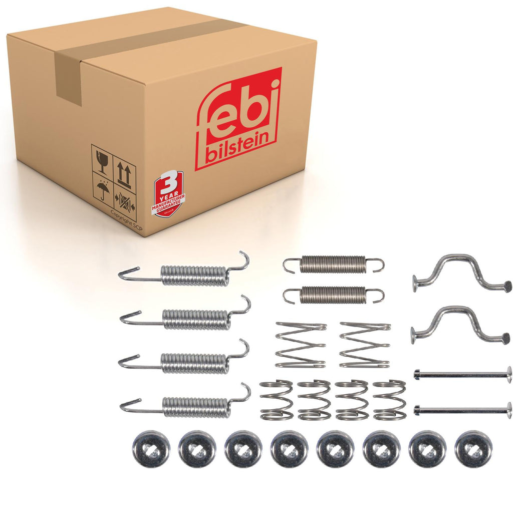 Rear Brake Shoe Fitting Kit Fits Toyota Avensis Land Cruiser RAV 4 Febi 182573