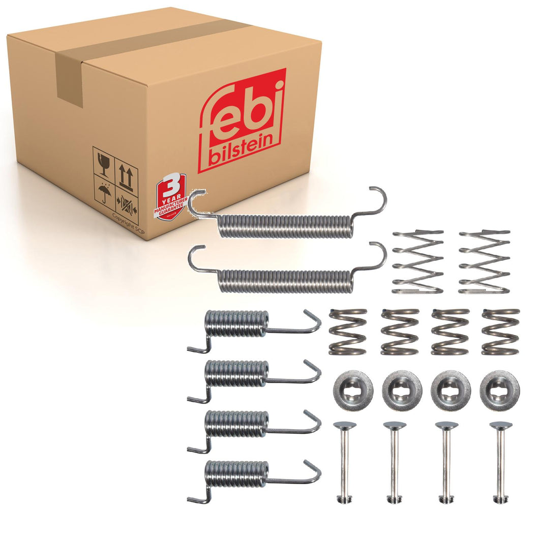Rear Brake Shoe Fitting Kit Fits Kia Optima Hyundai Sonata Sonica Febi 182586