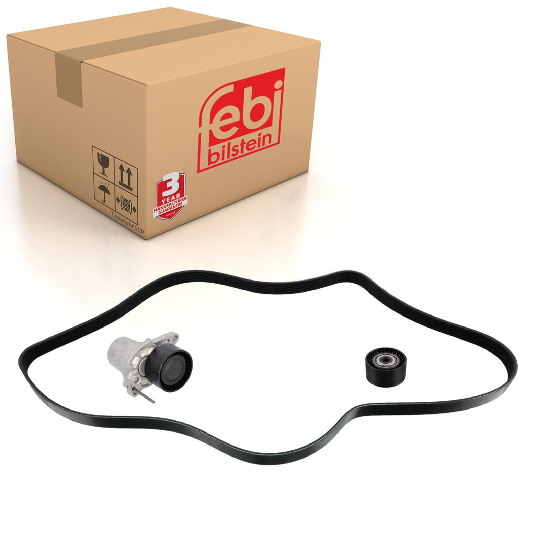 Auxiliary Belt Kit Fits Fiat OE 6000616503 Febi 183555