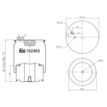 Load image into Gallery viewer, Air Spring Fits MAN FOC Lion&#39;s Explorer TGA TGM TGS OE 81436006099 Febi 184254