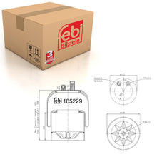 Load image into Gallery viewer, Rear Air Spring Fits Mercedes Trucks Actros Atego OE 9423205221S1 Febi 185229