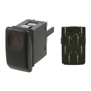 Hazard Warning Flasher Switch Fits VW Golf Mk2 Jetta 191 953 235 Febi 23400