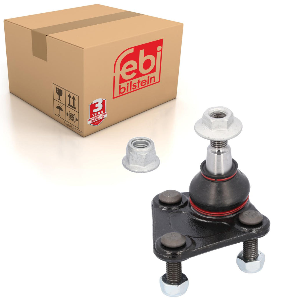 Front Lower Ball Joint Inc Lock Nuts Fits Volkswagen Golf 4motion New Febi 26700