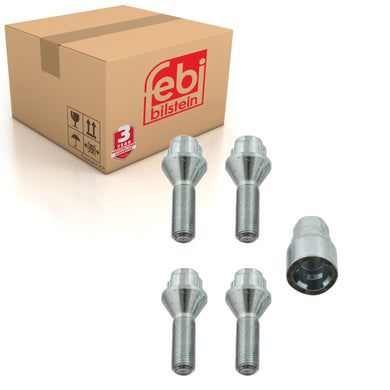 Locking Wheel Nut Bolt Kit Fits Alfa Romeo OE B330 Febi 27052