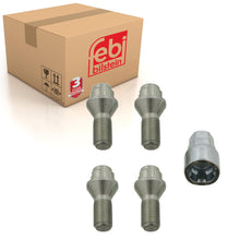 Load image into Gallery viewer, Locking Wheel Nut Bolt Kit Fits Saab Renault Laguna Peugeot 807 Febi 27054