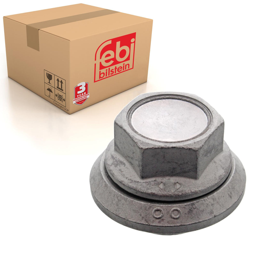 Front Wheel Nut Inc Pressure Pad & Cover Fits IVECO EuroCargo EuroSta Febi 28097