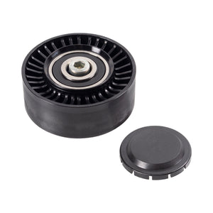 Auxiliary Belt Idler Pulley Inc Bolt Fits BMW 1 Series E87 3 E90 LCI Febi 31236