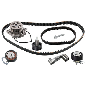 Timing Belt Kit Inc Water Pump Fits Volkswagen Bora Caddy Crosspolo G Febi 32737