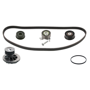 Timing Belt Kit Inc Water Pump Fits Vauxhall Astra Zafira A Febi 33828