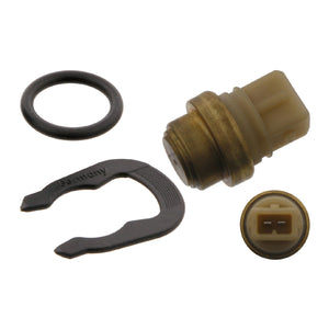 Coolant Temperature Sensor Inc Seal & Retaining Spring Fits Volkswage Febi 33888