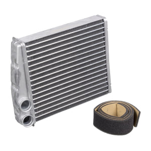 Heating System Heat Exchanger Fits Volkswagen CC 4motion Caddy Crossg Febi 37033