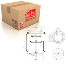 Load image into Gallery viewer, Rear Air Spring Inc Steel Piston &amp; Piston Rod Fits Scania Serie Bus P Febi 39859