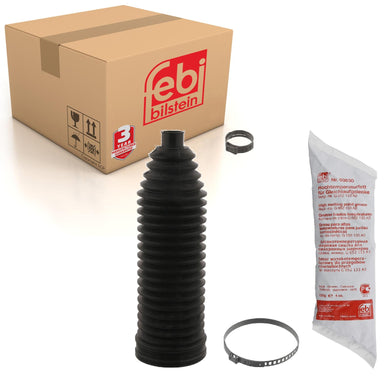 Front Steering Boot Set Fits BMW 5 Series F07 LCI F10 F11 6 F06 F12 F Febi 40059