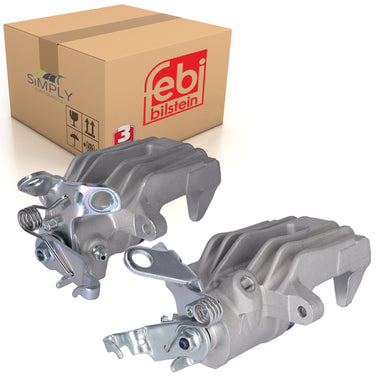 Golf Rear Brake Calipers Fits VW Mk5 Mk6 Audi A3 1K0 615 423 Febi