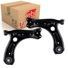 Load image into Gallery viewer, 2x Polo Control Arms Wishbone Suspension Front Lower Fits Volkswagen Febi