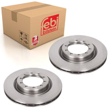 Load image into Gallery viewer, Pair of Front Brake Disc Fits Renault MASCOTT OE 5010260604 Febi 101731