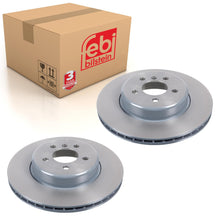 Load image into Gallery viewer, Pair of Rear Brake Disc Fits BMW OE 34216775289 Febi 104805