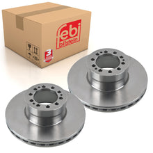 Load image into Gallery viewer, Pair of Front Brake Disc Fits DAF OE 1703801 Febi 105973