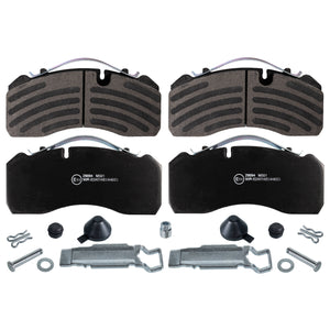 Front Rear Brake Pads Set Kit Fits MAN 81508206022 Febi 16563