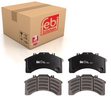Front Brake Pads EuroCargo Set Kit Fits Iveco 0 0190 6170 Febi 16594