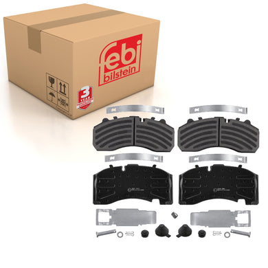 Front Rear Brake Pads Set Kit Fits Bergische Achsen Febi 16608