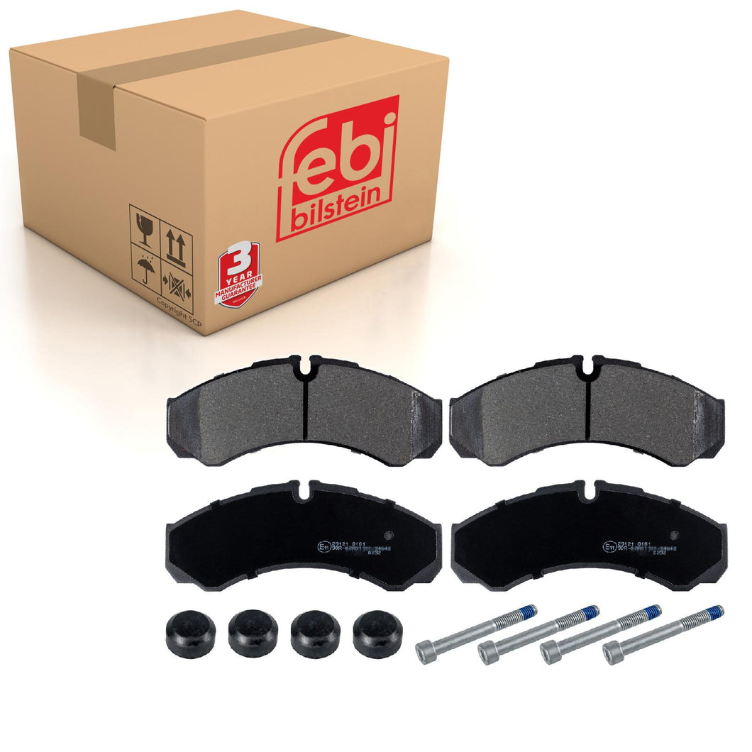 Front Brake Pads Daily Set Kit Fits Iveco 0 2997 702 Febi 16705