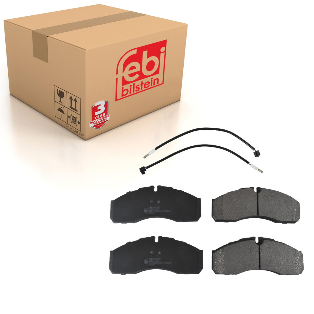 Front Brake Pads Set Kit Fits Iveco 0 4253 6101 Febi 16706