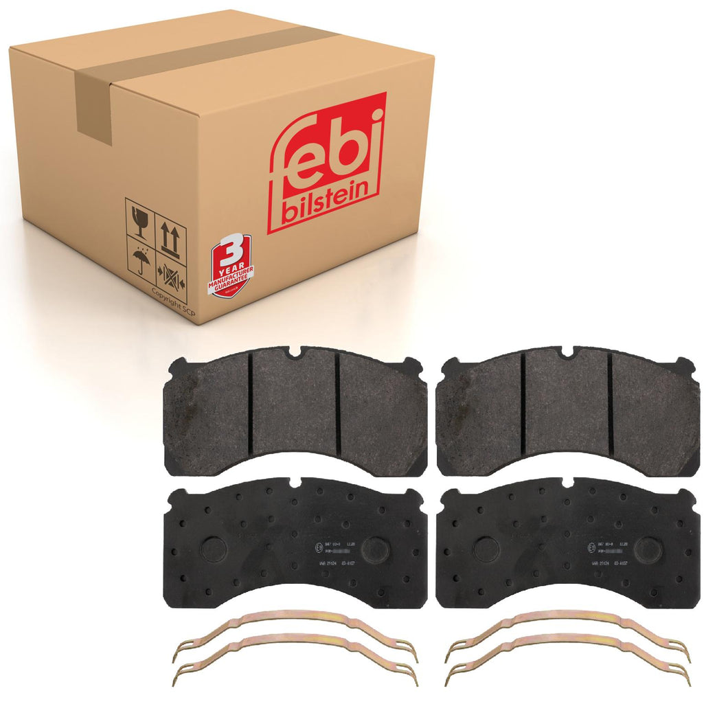 Front Rear Brake Pads Set Kit Fits ROR MDP 5076 S1 Febi 16717