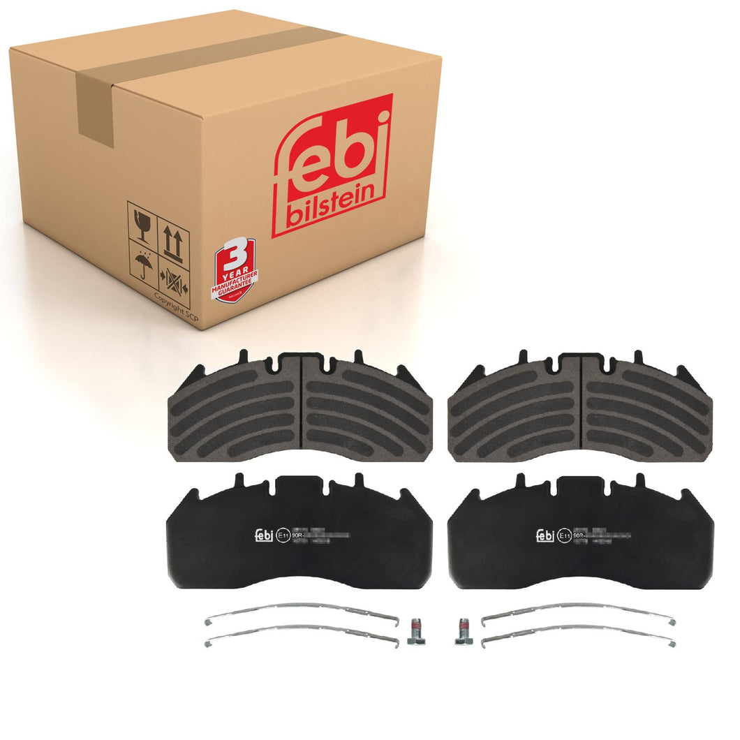 Front Rear Brake Pads Set Kit Fits Volvo 21352570 Febi 16778