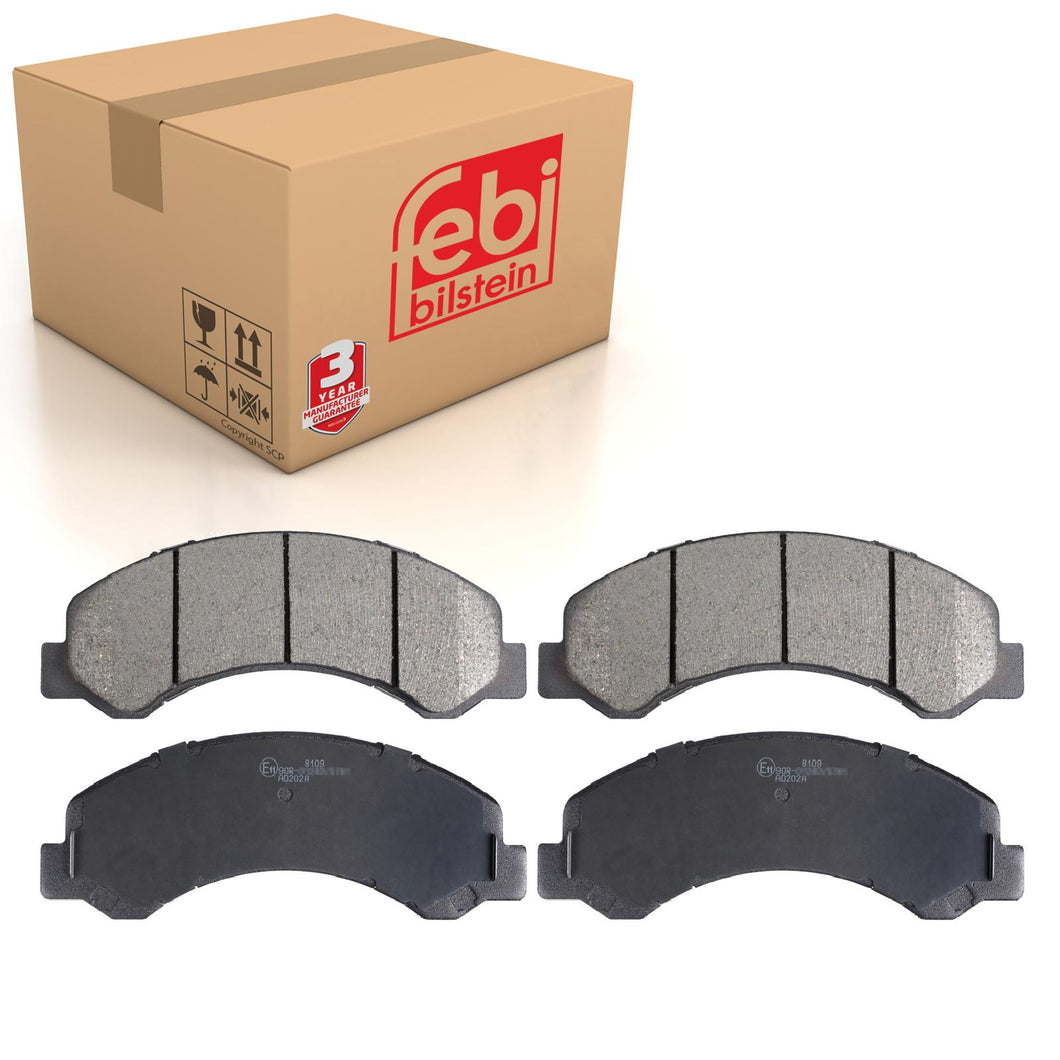 Front Brake Pads N Series Set Kit Fits Isuzu 8-98244-794-0 Febi 16953