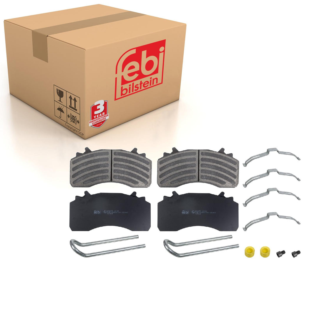 Front Rear Brake Pads Set Kit Fits MAN 81508206066 Febi 16968