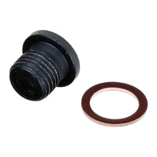 Load image into Gallery viewer, Oil Drain Plug Inc Sealing Ring Fits Volkswagen OE N0160276S1 Febi 171173