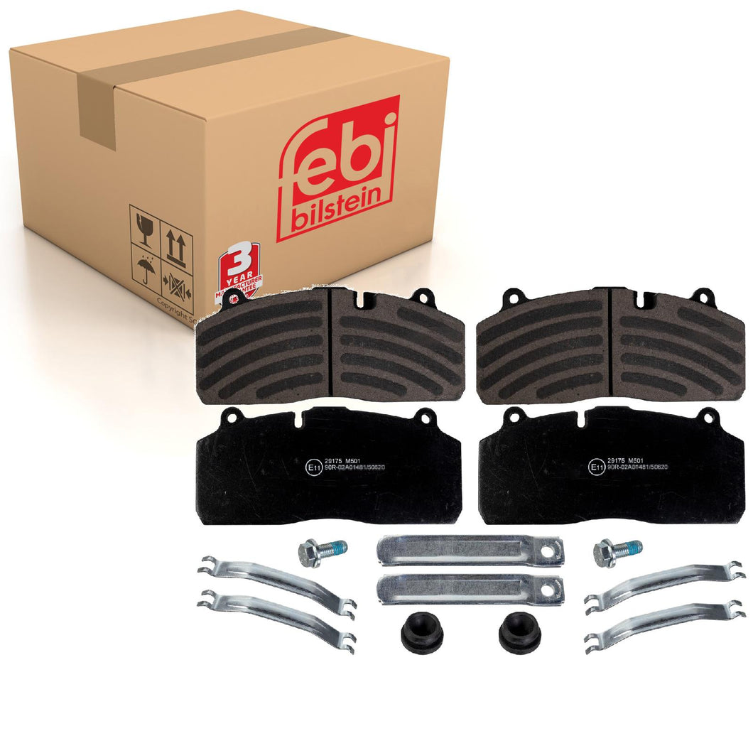 Brake Pads Set Kit Fits Gigant Achsen 9291072 Febi 171428