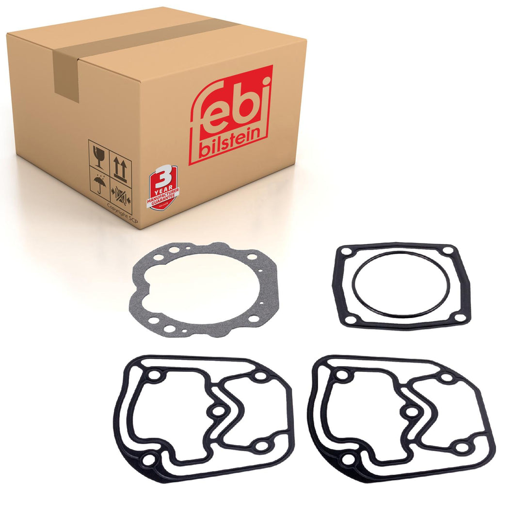 Air Compressor Gasket Set Fits MAN TGA OE 51.54114.6081 S4 Febi 173453