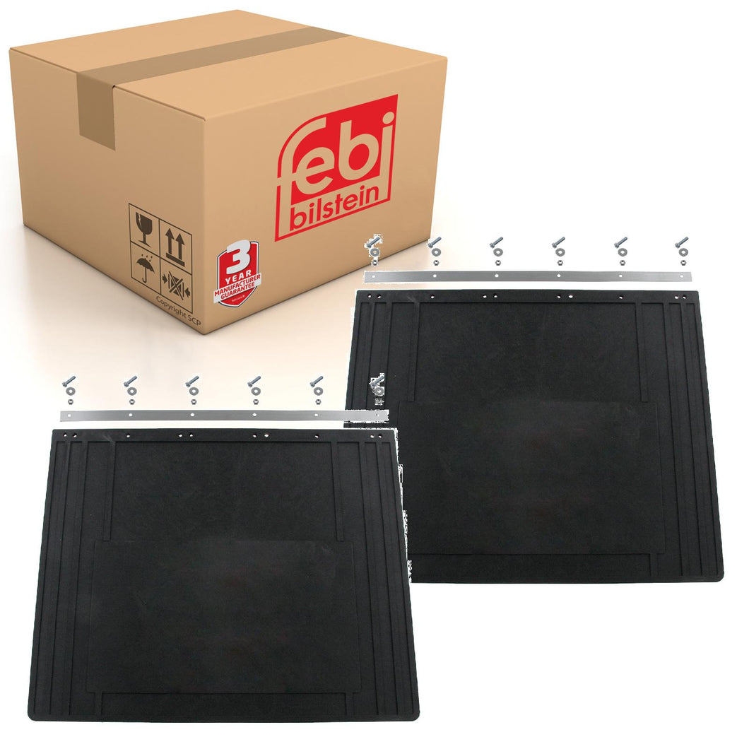 2x HGV Mud Flap 500 x 600mm Fits Universal Febi 179185