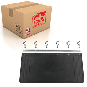 2x HGV Mud Flap 600 x 300mm Fits Universal Febi 179194