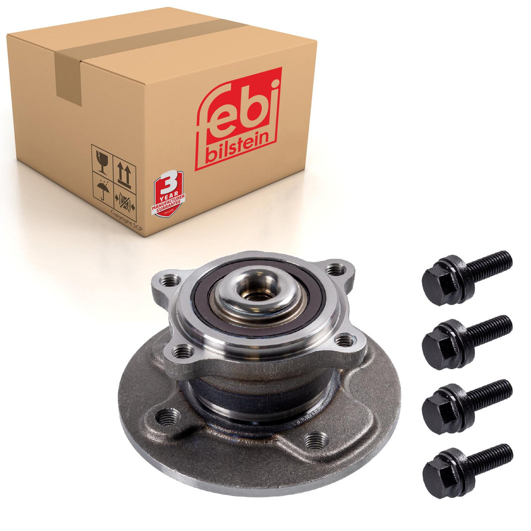 Cooper Rear ABS Wheel Bearing Hub Kit Fits Mini 33 41 6 756 830 S1 Febi 22316