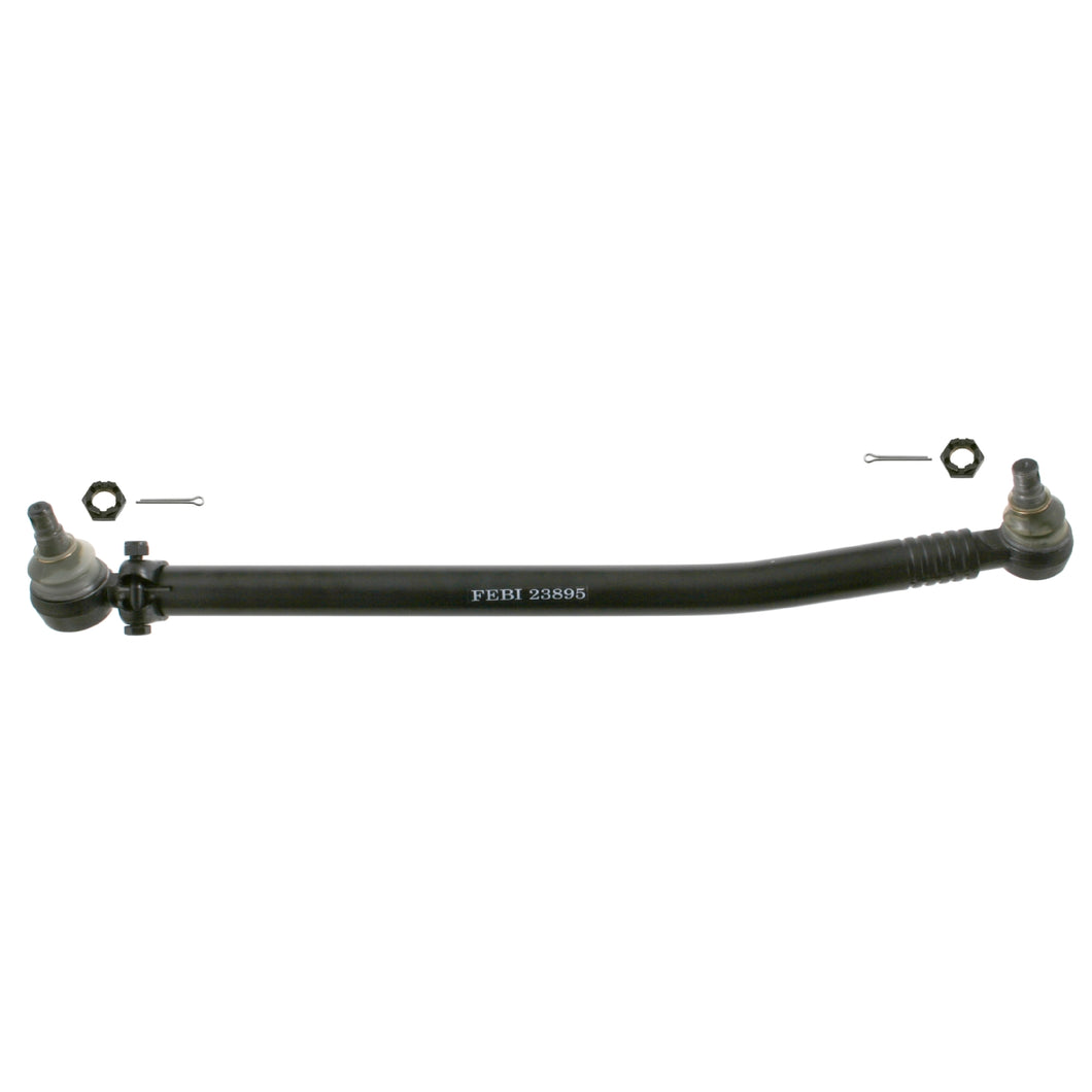 Front Drag Link Inc Castle Nuts & Cotter Pins From Steering Gear To 1 Febi 23895