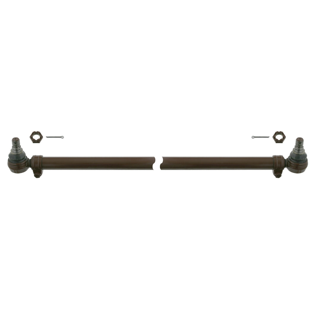 Front Drag Link Inc Castle Nuts & Cotter Pins From Steering Gear To 1 Febi 24170