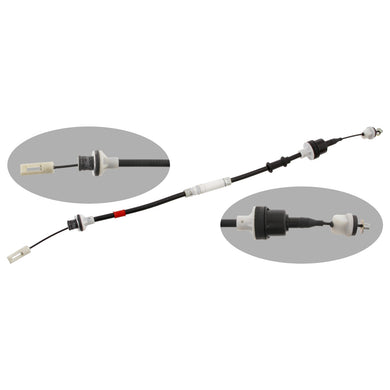 Clutch Cable Fits Saab 900 II OE 4901724 Febi 29246